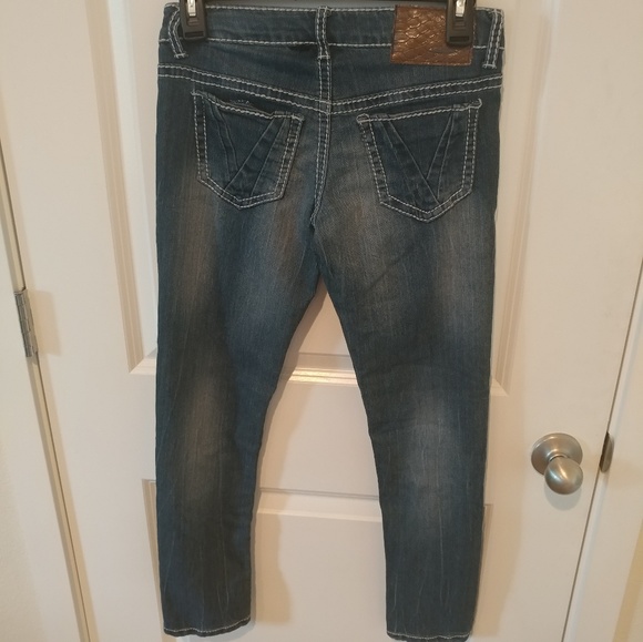 Dollhouse Capri Roller Jeans size 3 - Picture 2 of 6